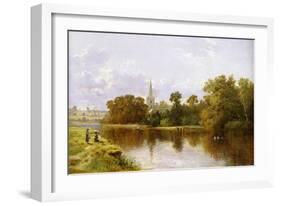 Stratford on Avon from the River-Arthur Bevan Collier-Framed Giclee Print