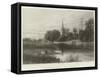 Stratford on Avon-null-Framed Stretched Canvas