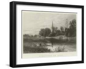 Stratford on Avon-null-Framed Giclee Print