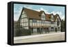 Stratford, Shak's House-null-Framed Stretched Canvas