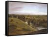 Stratford St Mary from the Coombs-John Constable-Framed Stretched Canvas