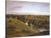 Stratford St Mary from the Coombs-John Constable-Stretched Canvas