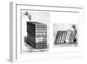 Stratification Diagrams-null-Framed Art Print