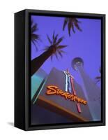 Stratosphere Tower, Las Vegas, Nevada, USA-Gavin Hellier-Framed Stretched Canvas