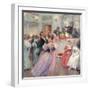 Strauss and Lanner, the Ball, 1906-Charles Wilda-Framed Giclee Print