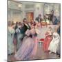 Strauss and Lanner, the Ball, 1906-Charles Wilda-Mounted Giclee Print