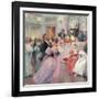 Strauss and Lanner, the Ball, 1906-Charles Wilda-Framed Giclee Print