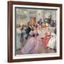 Strauss and Lanner, the Ball, 1906-Charles Wilda-Framed Giclee Print