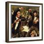 Strauss Met Three Other Violinists, But They Came to Blows at a Concert-null-Framed Giclee Print