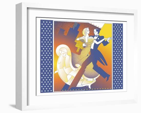 Straussball-David Chestnutt-Framed Giclee Print