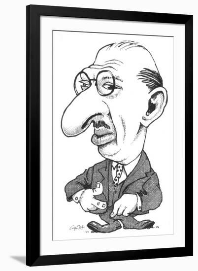 Stravinsky-Gary Brown-Framed Giclee Print