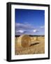 Straw Bales, Swabian Alb, Baden Wurttemberg, Germany, Europe-Markus Lange-Framed Photographic Print