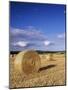 Straw Bales, Swabian Alb, Baden Wurttemberg, Germany, Europe-Markus Lange-Mounted Photographic Print