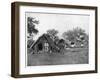 Straw Cottages, Salamanca, Mexico, Late 19th Century-John L Stoddard-Framed Giclee Print