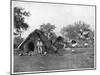 Straw Cottages, Salamanca, Mexico, Late 19th Century-John L Stoddard-Mounted Giclee Print