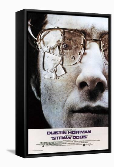 Straw Dogs, Dustin Hoffman, 1971-null-Framed Stretched Canvas
