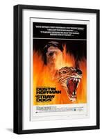 Straw Dogs, Dustin Hoffman, 1971-null-Framed Art Print