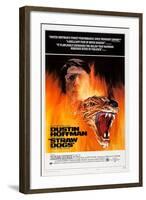 Straw Dogs, Dustin Hoffman, 1971-null-Framed Art Print