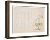 Straw Festoon and Mice, January 1864-Gesshu-Framed Giclee Print