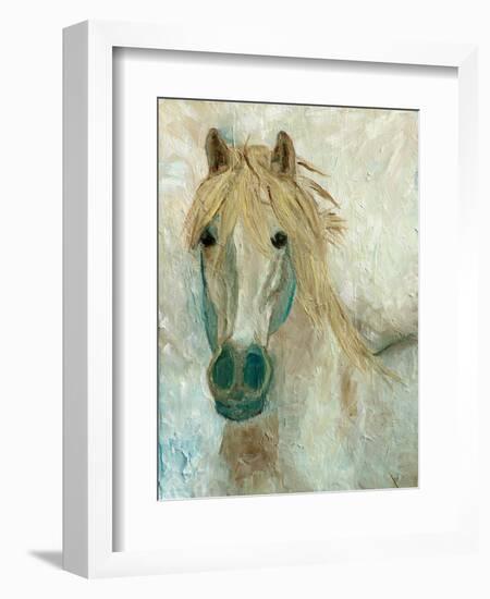Straw Horse-Cody Alice Moore-Framed Art Print