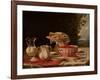 Strawberries and Cream, 1879-John F. Francis-Framed Giclee Print