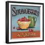 Strawberries and Cream-Gregory Gorham-Framed Art Print