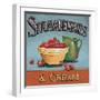 Strawberries and Cream-Gregory Gorham-Framed Art Print