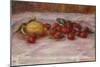 Strawberries and Lemons; Fraises Et Citron-Pierre-Auguste Renoir-Mounted Giclee Print