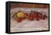 Strawberries and Lemons; Fraises Et Citron-Pierre-Auguste Renoir-Framed Stretched Canvas