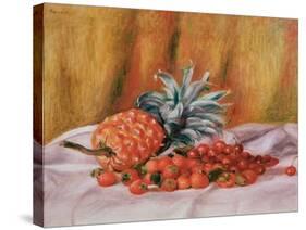 Strawberries and Pineapple, C.1895-Pierre-Auguste Renoir-Stretched Canvas