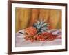 Strawberries and Pineapple, C.1895-Pierre-Auguste Renoir-Framed Giclee Print