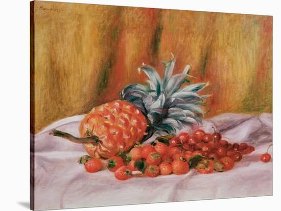 Strawberries and Pineapple, C.1895-Pierre-Auguste Renoir-Stretched Canvas