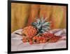 Strawberries and Pineapple, C.1895-Pierre-Auguste Renoir-Framed Giclee Print