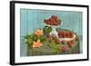 Strawberries and Roses-null-Framed Art Print