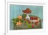 Strawberries and Roses-null-Framed Premium Giclee Print