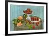 Strawberries and Roses-null-Framed Premium Giclee Print