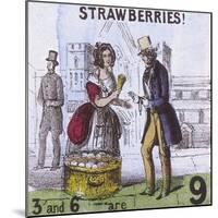 Strawberries!, Cries of London, C1840-TH Jones-Mounted Giclee Print