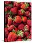 Strawberries for Sale at Sunday Morning Market, Pollenca, Tramuntana, Mallorca, Spain-Andrew Stewart-Stretched Canvas