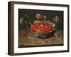 Strawberries in a Bowl, about 1630-Jacob Van Hulsdonck-Framed Giclee Print