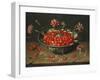 Strawberries in a Bowl, about 1630-Jacob Van Hulsdonck-Framed Giclee Print