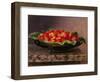 Strawberries in a Greek Kylix-Johan Laurentz Jensen-Framed Giclee Print