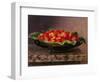 Strawberries in a Greek Kylix-Johan Laurentz Jensen-Framed Giclee Print