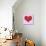 Strawberries in Heart Shape Pink Frame-Ake Lindau-Photographic Print displayed on a wall