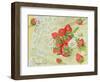 Strawberries on Lace, 1999-E.B. Watts-Framed Giclee Print