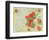 Strawberries on Lace, 1999-E.B. Watts-Framed Giclee Print