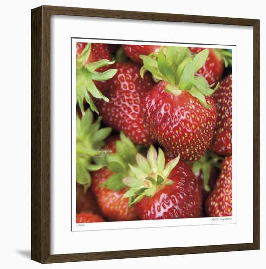 Strawberries-Stacy Bass-Framed Giclee Print