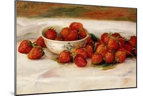 Strawberries-Pierre-Auguste Renoir-Mounted Giclee Print