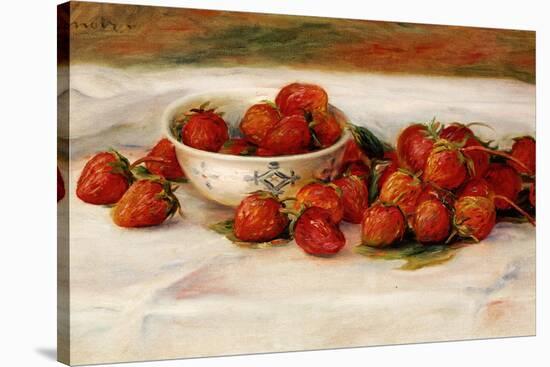 Strawberries-Pierre-Auguste Renoir-Stretched Canvas