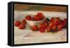 Strawberries-Pierre-Auguste Renoir-Framed Stretched Canvas