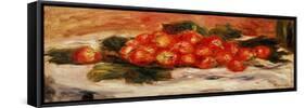 Strawberries-Pierre-Auguste Renoir-Framed Stretched Canvas